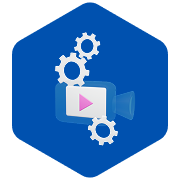 映像システムのアイコン