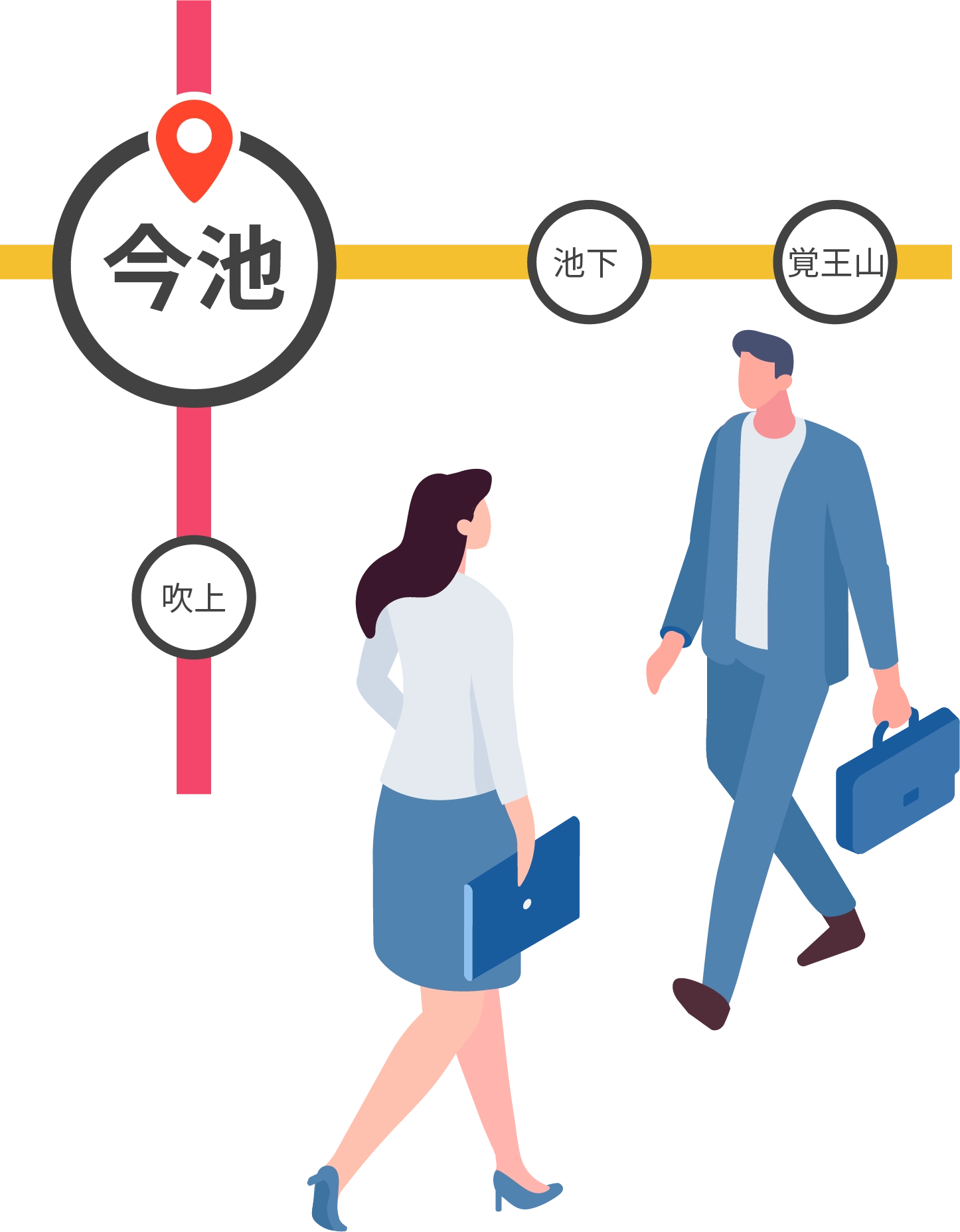 本社 今池駅 7番出口直結